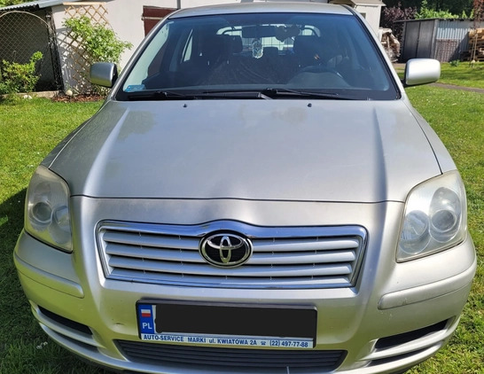 Toyota Avensis cena 8050 przebieg: 292000, rok produkcji 2003 z Warszawa małe 121